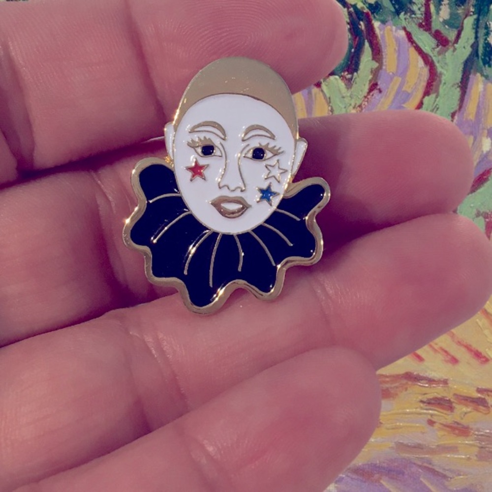 Clown Pin Brooch Pin